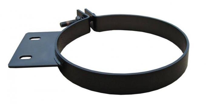Pypes Diesel Stack Exhaust Clamp 6 in Black Finish 304 Stainless Steel Exhaust HSC006B