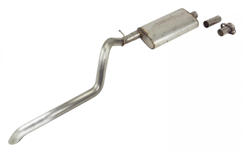 Qoo　0731 Pypes Cat Back Exhaust System 91-01 Cherokee XJ Single Rear