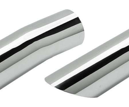 Pypes Corvette 2.5 Inch Polished Stainless Exhaust Tip 68-68 Corvette Exhaust EVT154