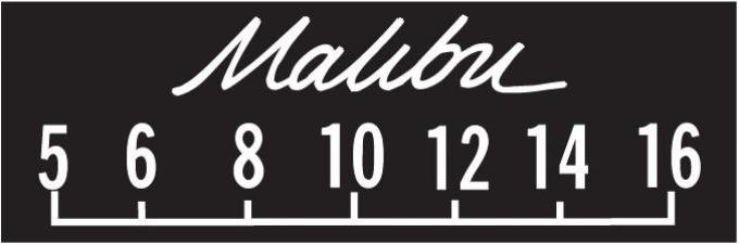 RetroSound Chevrolet Malibu Logo Screen Protector, Pkg of 3