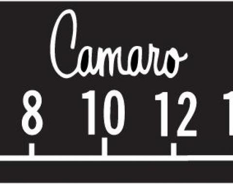 RetroSound Chevrolet Camaro Logo Screen Protector, Pkg of 3