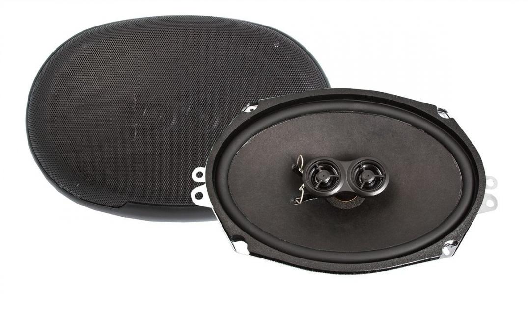 RetroSound Chevrolet 6x9Inch 3Way Rear Deck Speakers