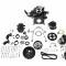 Holley Black Mid-Mount Complete Accessory System 20-291BK