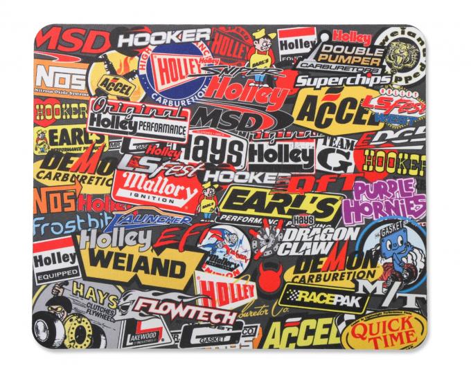 Holley Sticker Bomb Mouse Pad 36-447