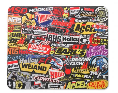 Holley Sticker Bomb Mouse Pad 36-447