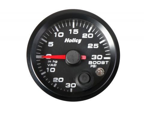 Holley Analog Style Boost/Vacuum Gauge 26-606