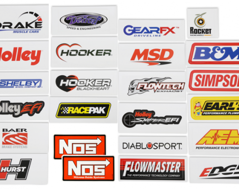 Holley Sticker Pack for Muscle Car Enthusiasts 36-564