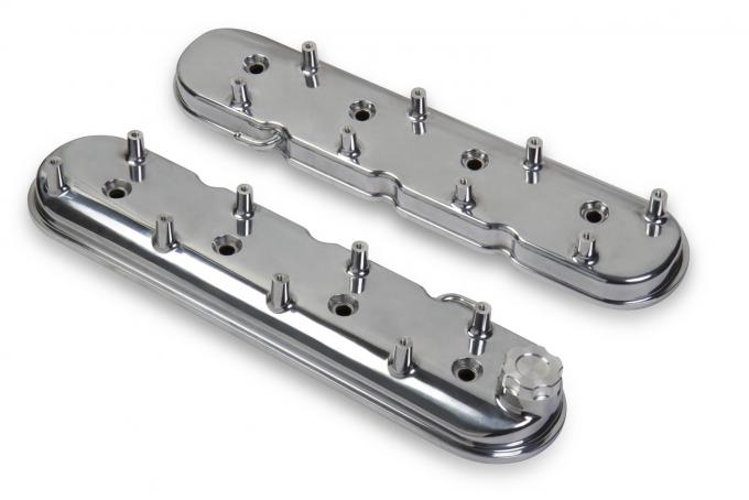 Holley LS Valve Covers, Polished 241-90