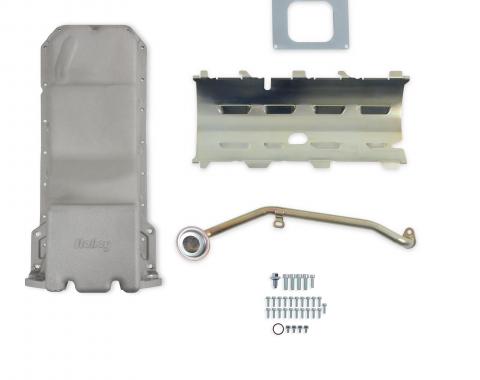 Holley Gen III Hemi Swap Oil Pan, Natural 302-63