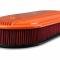 Holley Vintage Series Oval Air Cleaner, Factory Orange Machined 120-403