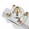 Holley Chrome Carbureted Fuel Pressure Regulator 12-804