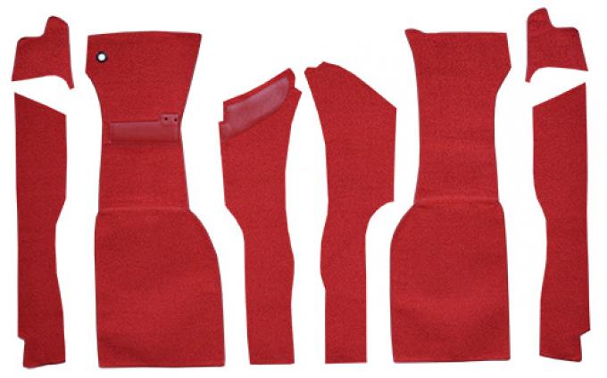 ACC 1963 Chevrolet Corvette Front Without Tool Box Cut No Pad Loop Carpet