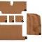 ACC 1973-1975 Chevrolet Corvette Roadster Rear without Pad Cutpile Carpet