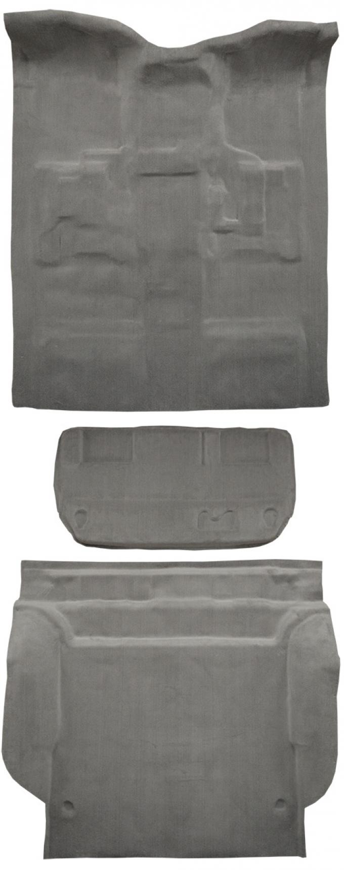 ACC 2007-2010 Chevrolet Tahoe 4DR w/2nd Row 60-40 Seat Mount Cover Complete Cutpile Carpet