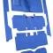 ACC 1963-1965 Mercury Comet 2DR Convertible Auto Bucket Seat Cut & Sewn Loop Carpet