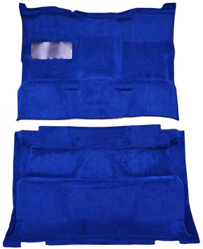 ACC 1987-1988 Chevrolet R30 Crew Cab 2WD Auto/3spd Column Shift Cutpile Carpet