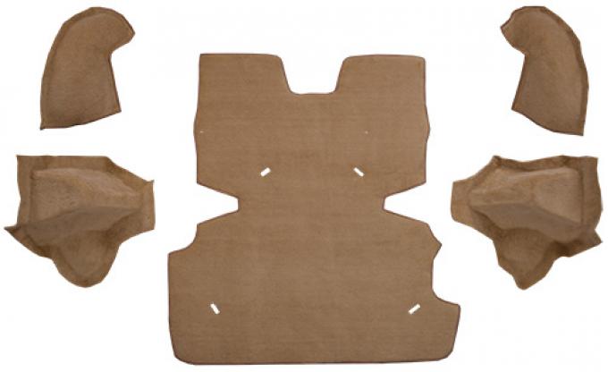 ACC 1977 Nissan 280Z Rear Cargo with Wheel Wells & Shock Covers Cutpile Carpet