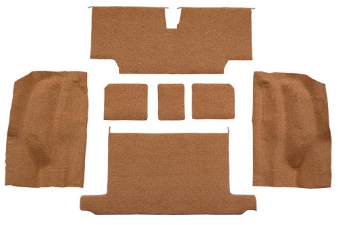 ACC 1973-1975 Chevrolet Corvette Roadster Rear with Pad Cutpile Carpet