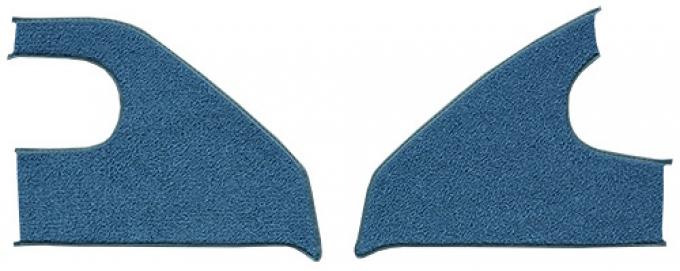 ACC 1967-1972 Chevrolet C10 Pickup Kick Panel Inserts with Cardboard Loop Carpet