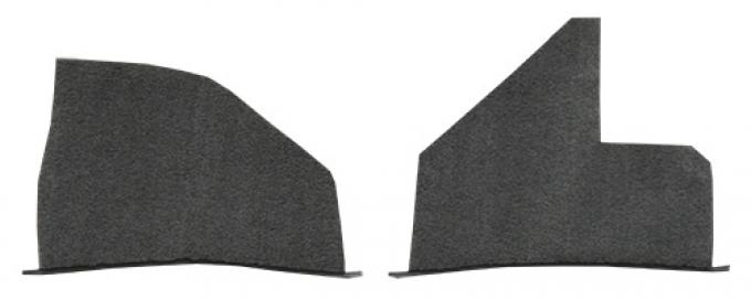 ACC 1955-1959 GMC Truck Kick Panel Inserts without Cardboard Loop Carpet