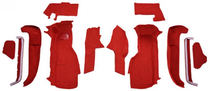 ACC 1990-1993 Chevrolet Corvette Front Set with Pad Cutpile Carpet