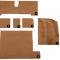 ACC 1977 Chevrolet Corvette Rear with Pad Cutpile Carpet