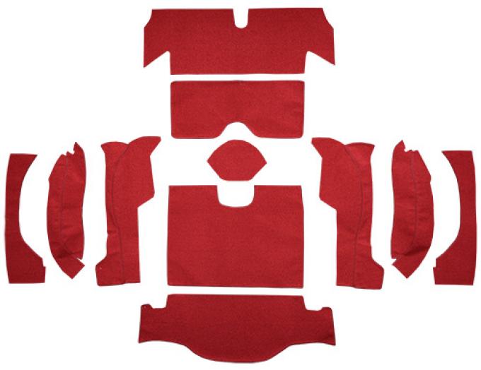 ACC 1963 Chevrolet Corvette Coupe Rear No Pad Loop Carpet