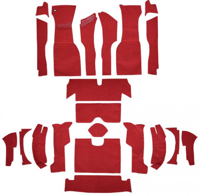 ACC 1963 Chevrolet Corvette Roadster Complete with 36 Gallon Tank Without Tool Box Cut No Pad Loop Carpet