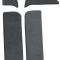 ACC 1986 Dodge D100 Door & Kick Panel Inserts with Cardboard Cutpile Carpet
