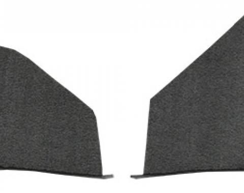ACC 1955-1959 GMC Truck Kick Panel Inserts without Cardboard Loop Carpet
