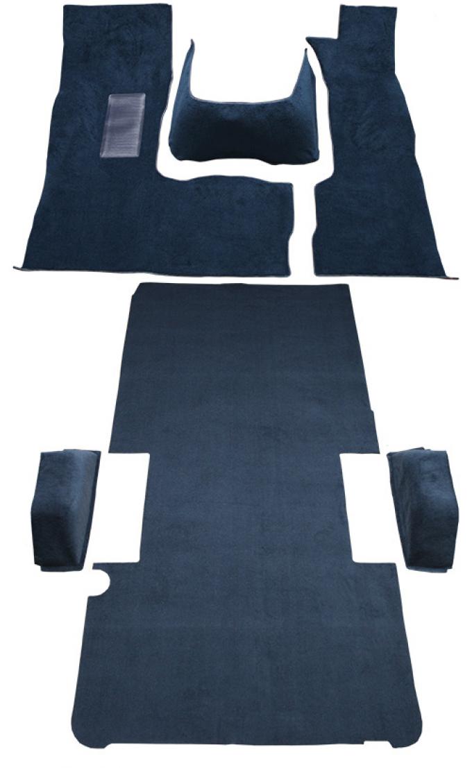 ACC 1981-1993 Dodge B350 Long ext Van with Engine Cover Fits 127 Wheel Base Complete Cutpile Carpet