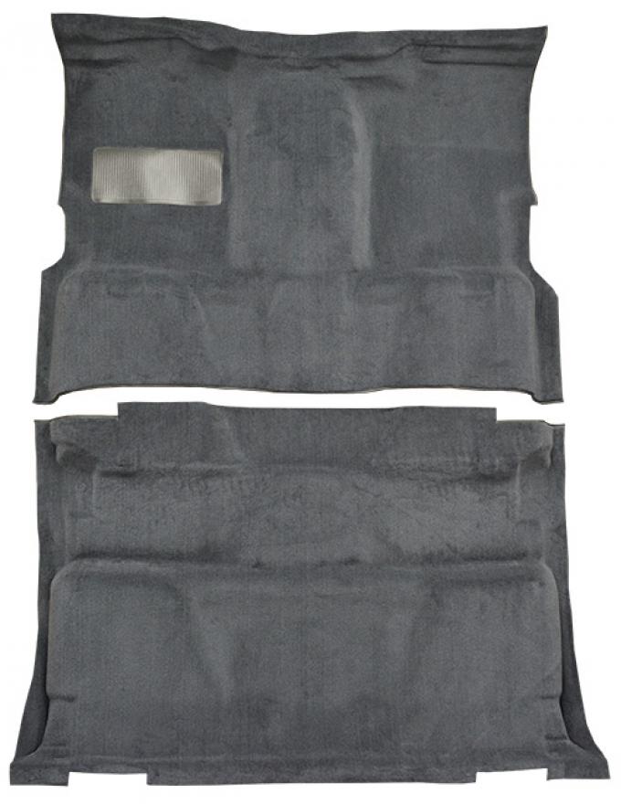ACC 1990-1991 GMC C3500 Crew Cab 2WD 4spd Floor Shift Cutpile Carpet