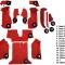 ACC 1992-1993 Chevrolet Corvette Coupe with 1 Door Latch Complete Cutpile Carpet