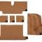 ACC 1973-1975 Chevrolet Corvette Roadster Rear with Pad Cutpile Carpet