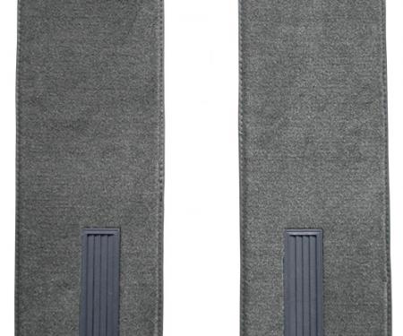 ACC 1975-1986 Chevrolet K10 Door Panel Inserts on Cardboard w/Vents 2pc Cutpile Carpet