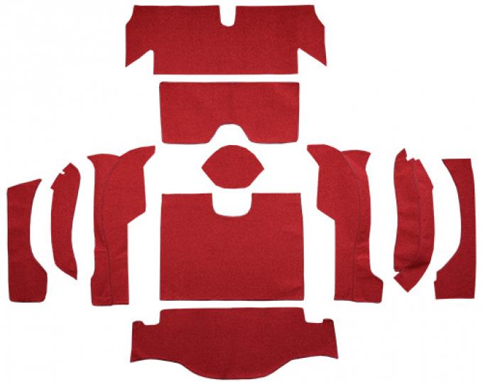 ACC 1964 Chevrolet Corvette Coupe Rear No Pad Loop Carpet