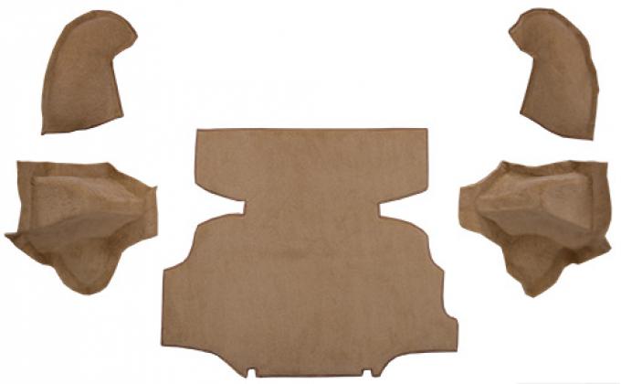 ACC 1975-1976 Nissan 280Z Rear Cargo with Wheel Wells & Shock Covers Cutpile Carpet