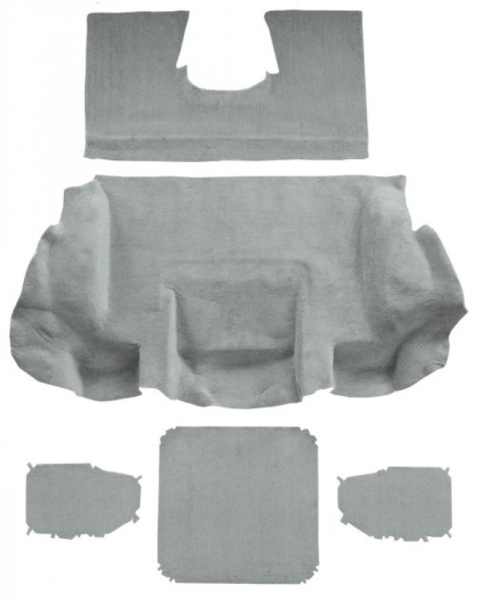 ACC 2001-2004 Chevrolet Corvette Z06 Rear with Pad Cutpile Carpet