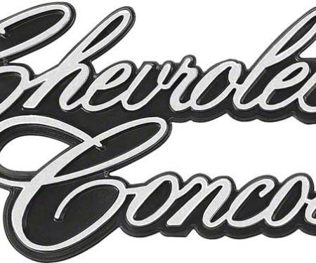 OER 1977 Nova "Chevrolet Concours" Trunk Lid Emblem 20014406