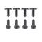 1961-62 Buick, Cadillac, Chevrolet, Pontiac, Oldsmobile Full-Size, Door Frame Weatherstrip Seal, 2-Door Hardtop & Convertible, Pair