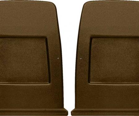 OER 1971-78 Camaro, Firebird, 1977-79 Nova, Bucket Seat Back Panels, Dark Saddle, Pair K7118