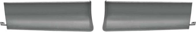 OER 1991-92 Camaro Z28, Lower Rear Bumper Quarter Extensions, RH and LH: Pair C15289