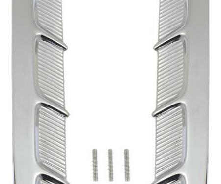 1964-65 Ford Mustang, Side Scoop Quarter Panel Ornaments, With Hardware