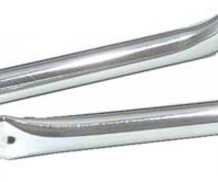 OER 1967-69 Camaro / Firebird Chrome Fender to Radiator Support Bars T9175