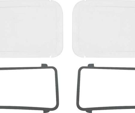 OER 1970-71 Plymouth Barracuda, Cuda, Tail Lamp Gasket Set, 4 Piece Set ME861015