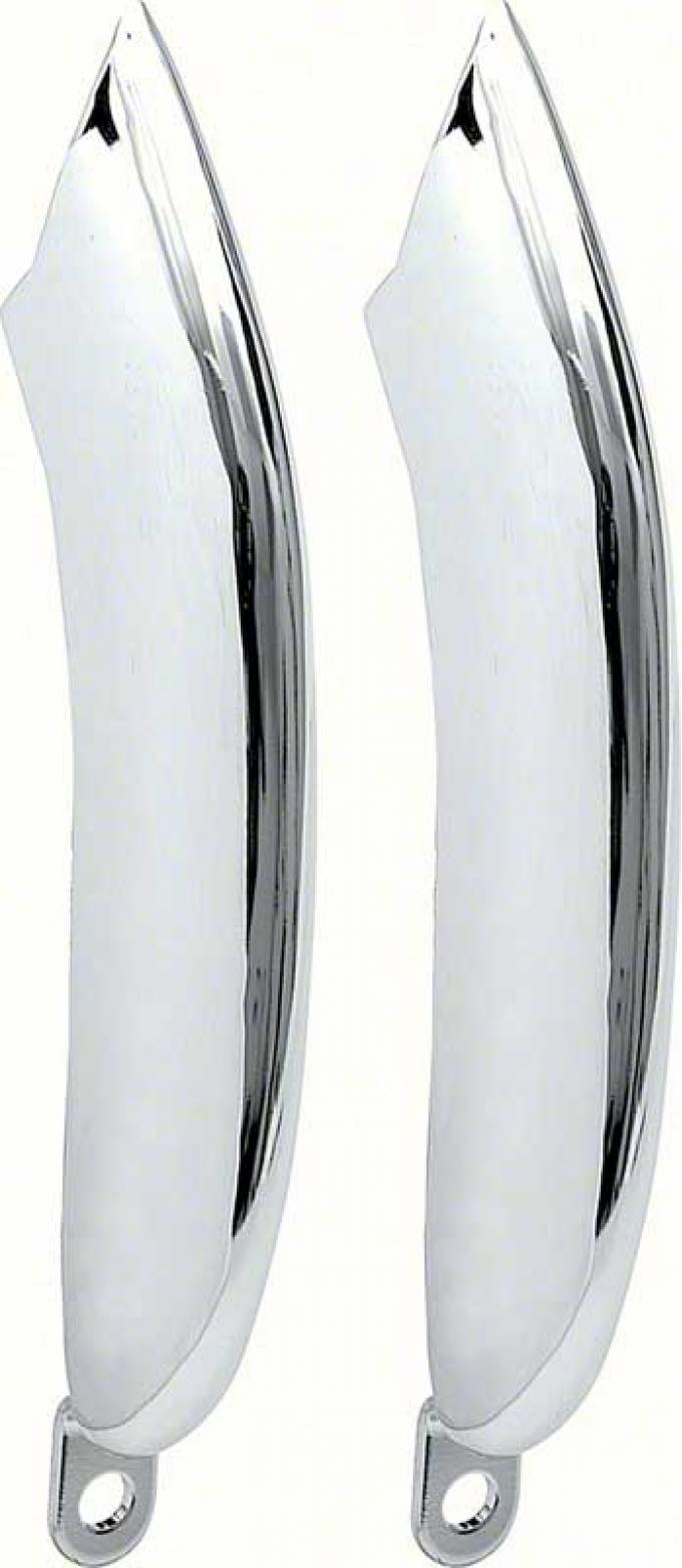 Camaro Rear Bumper Guards, Chrome, Standard, 1969