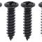 1967-68 Camaro, Headlamp Bezel Mounting Screw Set, Standard Grill, 6 Piece Set