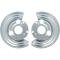 OER 1973-74 Dodge, Plymouth B, E-Body, Disc Brake Backing Plates, Pair, Also used with 1962-74 Brake Conversions MN1521