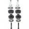 OER 1970-76 Pontiac Firebird, Radiator Core Support Bushing and Hardware Mounting Set FP283
