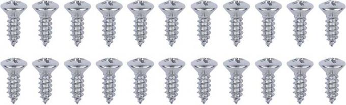 OER 1963-66 Dodge/Plymouth A-Body, Hardware Set, For Carpet Hold-Downs, 22-Pieces, For 2-Door Models MP155511